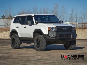 Toyota Land Cruiser Lighting Upgrade - LED Ditch Light Kit - Rough Country 3.5" Round Series Amber DRL